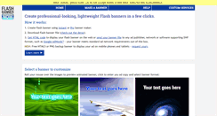 Desktop Screenshot of flashbannernow.com